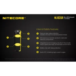 Nitecore NL1835R Micro-USB 18650 3500mAh Li-ion Battery -Outdoor Equipment Nitecore NL1835R 3