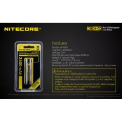 Nitecore NL1835R Micro-USB 18650 3500mAh Li-ion Battery -Outdoor Equipment Nitecore NL1835R 9
