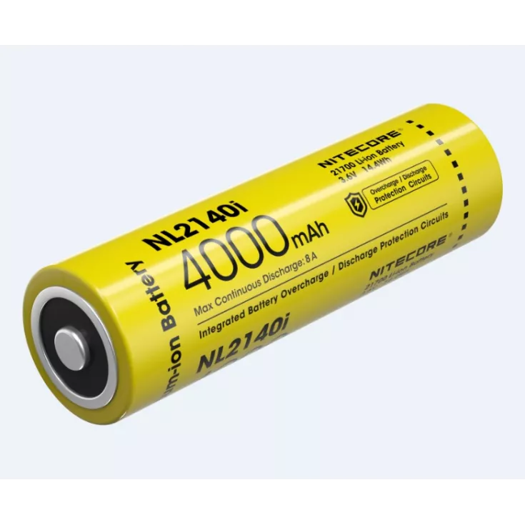 Nitecore 21700 NL2140i Li-ion Battery (4000mAh) 3 Nitecore 21700 NL2140i Li-ion Battery (4000mAh)