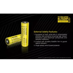 Nitecore 21700 NL2150HP Li-ion High Performance (5000mAh) -Outdoor Equipment Nitecore NL2150HP 5