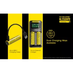 Nitecore 21700 NL2150HPR USB-C 15A Li-ion Battery -Outdoor Equipment Nitecore NL2150HPR 3