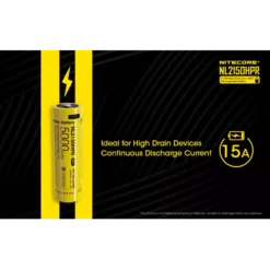 Nitecore 21700 NL2150HPR USB-C 15A Li-ion Battery -Outdoor Equipment Nitecore NL2150HPR 4