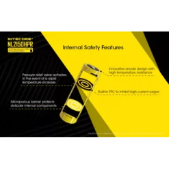 Nitecore 21700 NL2150HPR USB-C 15A Li-ion Battery -Outdoor Equipment Nitecore NL2150HPR 5
