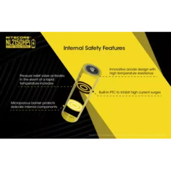 Nitecore 21700 NL2150HPi Li-ion 15A Battery (5000mAH) -Outdoor Equipment Nitecore NL2150HPi 5