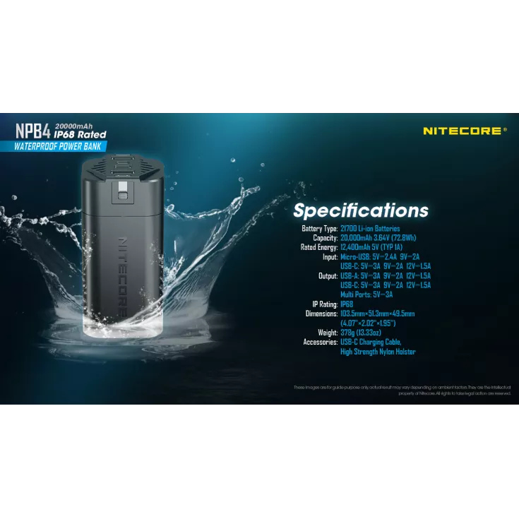 Nitecore NPB4 Power Bank 13 Nitecore NPB4 Power Bank - Image 11