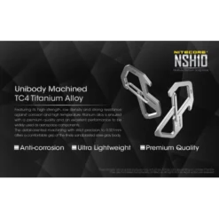 Nitecore NSH10 Snap Hook 11 Nitecore NSH10 Snap Hook -Outdoor Equipment Nitecore NSH10 1