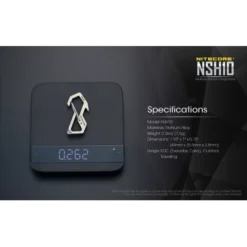 Nitecore NSH10 Snap Hook 15 Nitecore NSH10 Snap Hook -Outdoor Equipment Nitecore NSH10 5