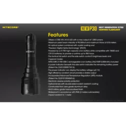 Nitecore New P30 24 Nitecore New P30 -Outdoor Equipment Nitecore New P30 9