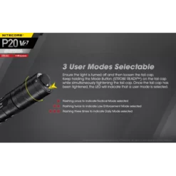 Nitecore P20 V2 -Outdoor Equipment Nitecore P20 V2 8