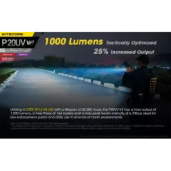 Nitecore P20UV V2 -Outdoor Equipment Nitecore P20UV V2 1