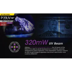 Nitecore P20UV V2 -Outdoor Equipment Nitecore P20UV V2 2