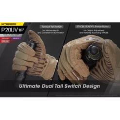 Nitecore P20UV V2 -Outdoor Equipment Nitecore P20UV V2 4