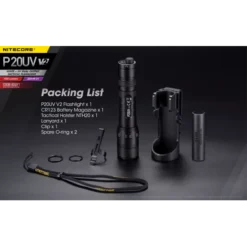 Nitecore P20UV V2 -Outdoor Equipment Nitecore P20UV V2 8