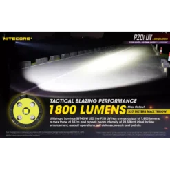 Nitecore P20i UV -Outdoor Equipment Nitecore P20i UV 2