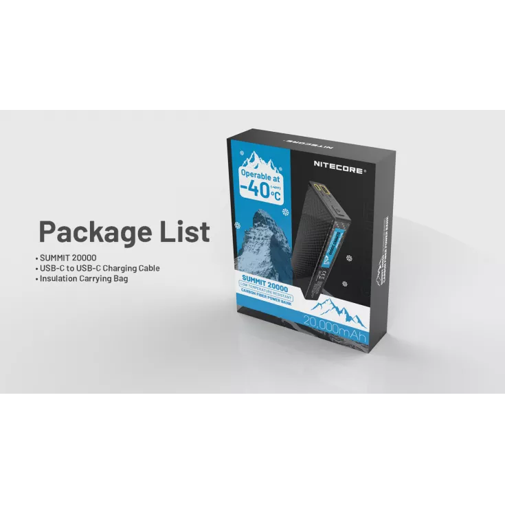 Nitecore Summit 20000 Power Bank 14 Nitecore Summit 20000 Power Bank - Image 12