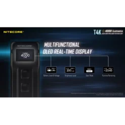 Nitecore T4K -Outdoor Equipment Nitecore T4K 3