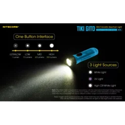 Nitecore TIKI GITD - Blue -Outdoor Equipment Nitecore TIKI GITD Blue 7