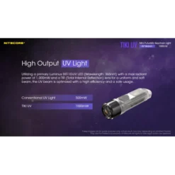 Nitecore TIKI UV -Outdoor Equipment Nitecore TIKI UV 2