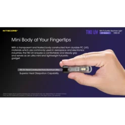 Nitecore TIKI UV -Outdoor Equipment Nitecore TIKI UV 4