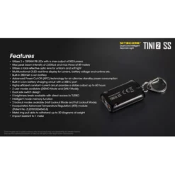 Nitecore TINI 2 SS -Outdoor Equipment Nitecore TINI 2 SS 10