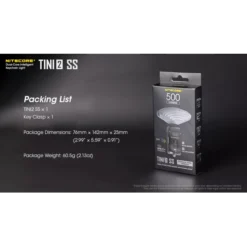 Nitecore TINI 2 SS -Outdoor Equipment Nitecore TINI 2 SS 11