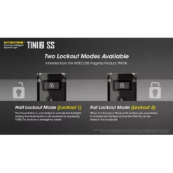 Nitecore TINI 2 SS -Outdoor Equipment Nitecore TINI 2 SS 7