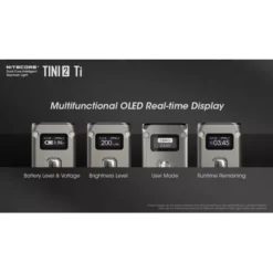 Nitecore TINI 2 Ti 16 Nitecore TINI 2 Ti -Outdoor Equipment Nitecore TINI 2 Ti 2