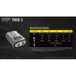 Nitecore TINI 2 Ti 23 Nitecore TINI 2 Ti -Outdoor Equipment Nitecore TINI 2 Ti 9