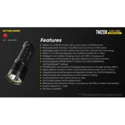 Nitecore TM20K -Outdoor Equipment Nitecore TM20K 10