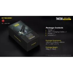 Nitecore TM20K -Outdoor Equipment Nitecore TM20K 9