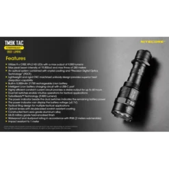 Nitecore TM9K TAC -Outdoor Equipment Nitecore TM9K TAC 10