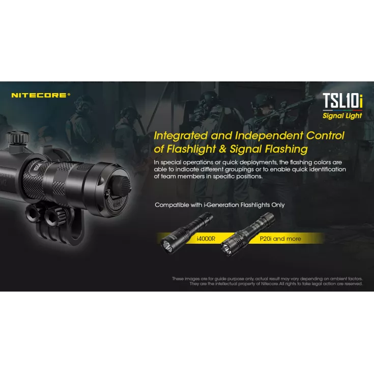 Nitecore TSL10i Tail Cap With Built-in Signal Light 5 Nitecore TSL10i Tail Cap With Built-in Signal Light - Image 3