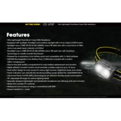Nitecore UT27 -Outdoor Equipment Nitecore UT27 11
