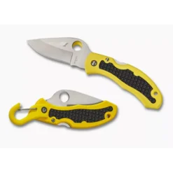 Spyderco Snap-It Salt - FRN/Kraton Handle & Plain Blade -Outdoor Equipment Snap It Salt C26PYL