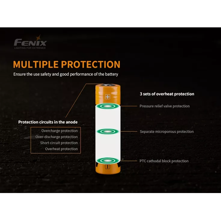 Fenix ARB-L21-4000P Battery For LR35R Torch 5 Fenix ARB-L21-4000P Battery For LR35R Torch - Image 3