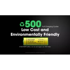 Nitecore 21700 NL2153HP Li-ion High Performance (5300mAh) Battery -Outdoor Equipment nitecore nl2153hp 11