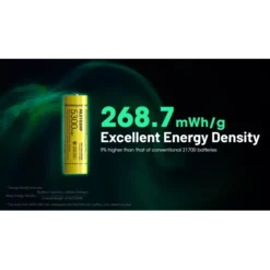 Nitecore 21700 NL2153HP Li-ion High Performance (5300mAh) Battery -Outdoor Equipment nitecore nl2153hp 3