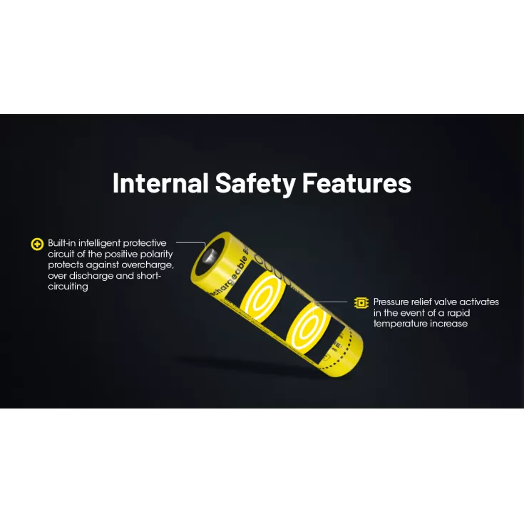 Nitecore 21700 NL2160HP Li-ion High Performance (6000mAh) Battery 8 Nitecore 21700 NL2160HP Li-ion High Performance (6000mAh) Battery - Image 6