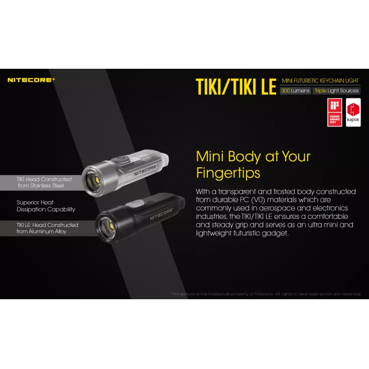Nitecore TIKI 4 Nitecore TIKI - Image 2