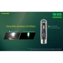 Nitecore TIKI GITD -Outdoor Equipment nitecore tiki gitd green 5