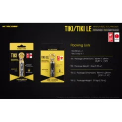 Nitecore TIKI LE -Outdoor Equipment nitecore tiki le 11