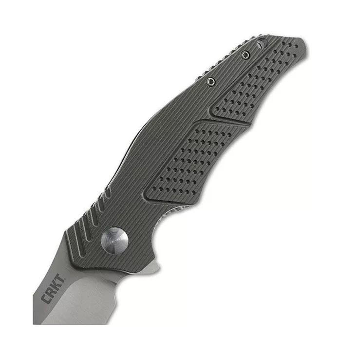 CRKT Onion Outrage - Aluminium Handle & Drop Point Blade 7 CRKT Onion Outrage - Aluminium Handle & Drop Point Blade - Image 5