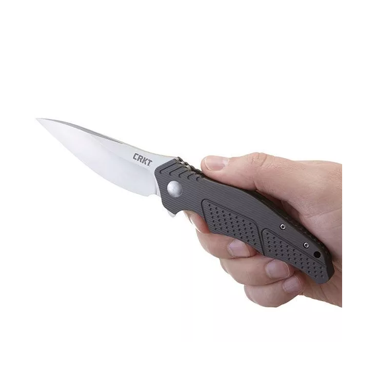 CRKT Onion Outrage - Aluminium Handle & Drop Point Blade 4 CRKT Onion Outrage - Aluminium Handle & Drop Point Blade - Image 2