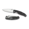 Spyderco Resilience - Black G-10 Handle & Plain Edge Blade -Outdoor Equipment resilience