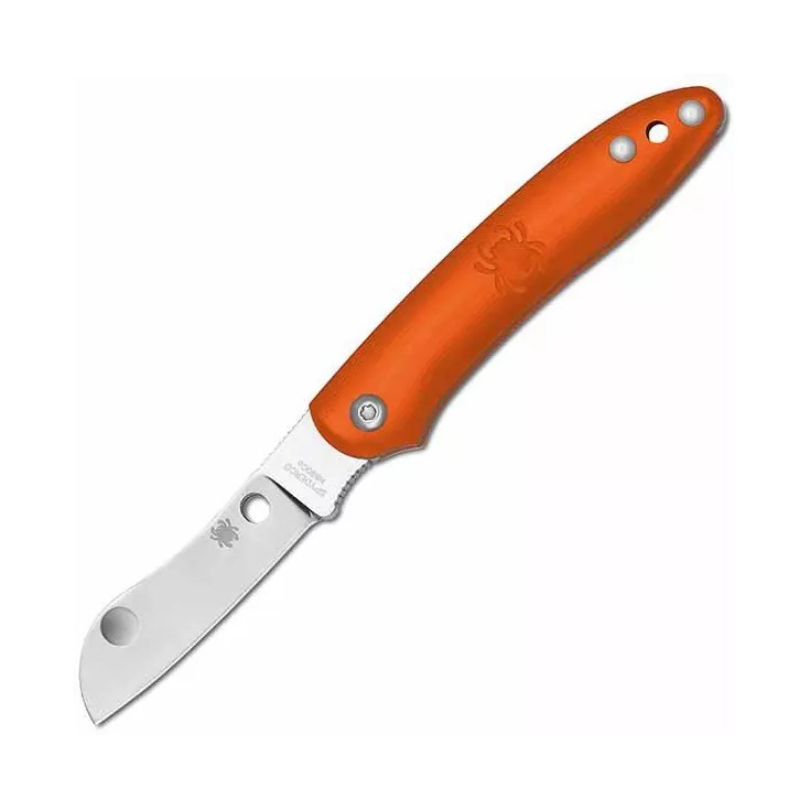 Spyderco Roadie - Orange FRN Handle, Satin Sheepsfoot Plain Edge 3 Spyderco Roadie - Orange FRN Handle, Satin Sheepsfoot Plain Edge
