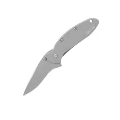 Kershaw Scallion - Stainless Steel Handle & Plain Blade