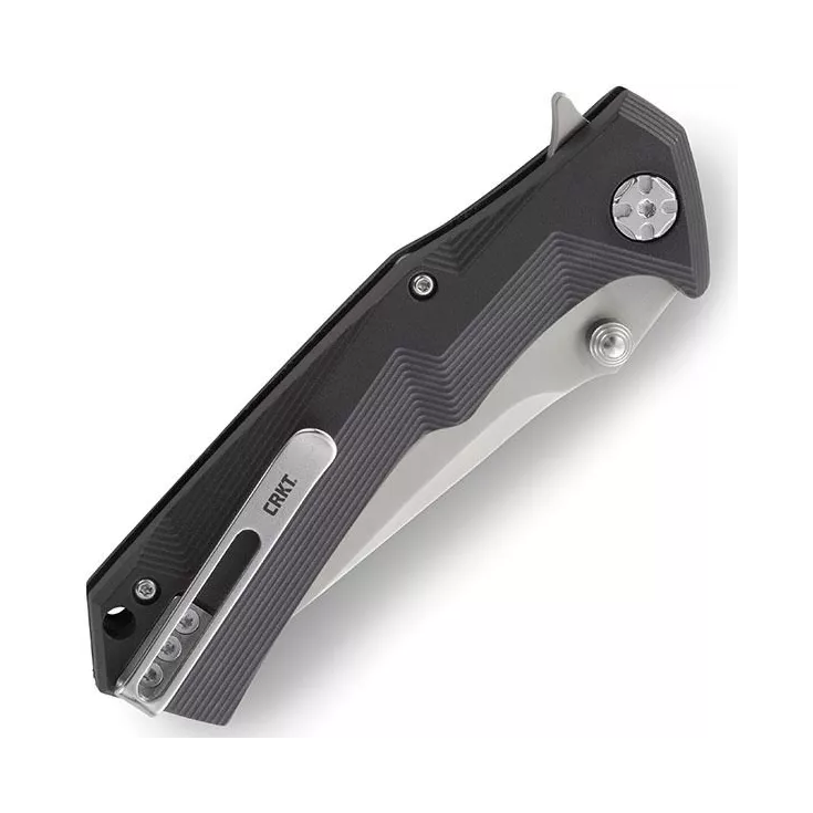 CRKT Tighe Tac Two - GRN Handle & Plain Satin Blade 7 CRKT Tighe Tac Two - GRN Handle & Plain Satin Blade - Image 5
