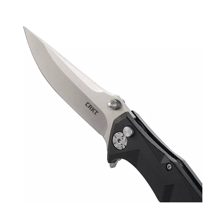 CRKT Tighe Tac Two - GRN Handle & Plain Satin Blade 8 CRKT Tighe Tac Two - GRN Handle & Plain Satin Blade - Image 6